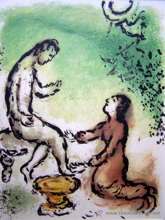 Arte: CHAGALL, M. (1887-1985). ODISEA. EDICION 2500 EJ. - Foto 1