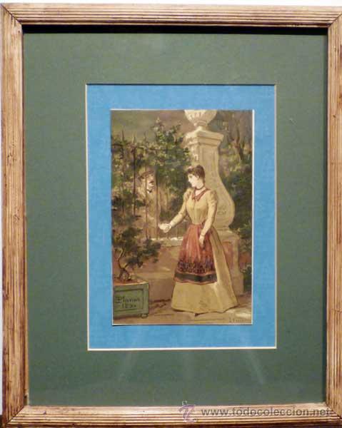 Arte: LITOGRAFIA DE E. PLANAS,1890 - Foto 1