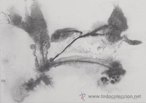 Arte: EL&Iacute;AS GARC&Iacute;A BENAVIDES LITOGRAF&Iacute;A FIRMADA FECHADA 2000 Y NUMERADA A L&Aacute;PIZ 92/100 RARA