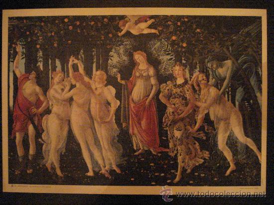 Arte: LA PRIMAVERA. BOTTICELLI. - Foto 1