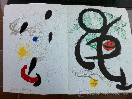 Arte: Joan Miro  &rdquo;Danse Barbare 1963&rdquo; - Foto 1