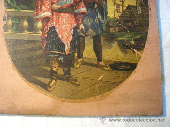 Arte: LITOGRAFIA CHINA DE FINALES DEL XIX - Foto 4