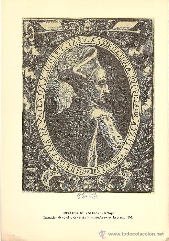 Arte: LAMINA DE D. GREGORIO DE VALENCIA - Foto 1