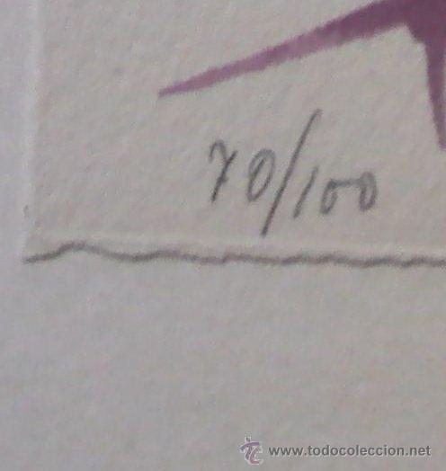 Arte: Rafael Alberti, Firmada y numerada a l&aacute;piz - Foto 3