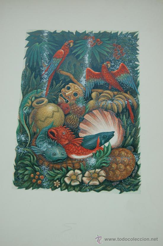 Arte: Litografia de Antoni Oll&eacute; Pinell. - Foto 2