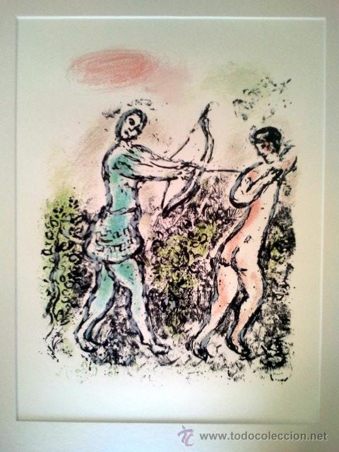 Arte: CHAGALL, M. (1887-1985). CICLO ODISEA. EDICION 2500 EJ. - Foto 2