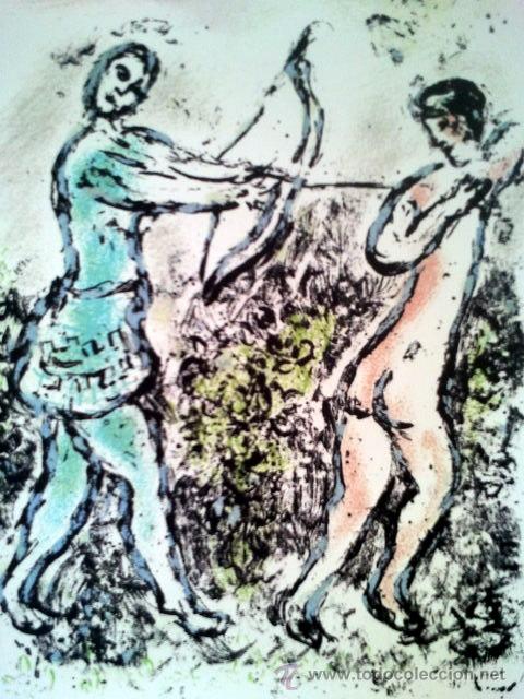 Arte: CHAGALL, M. (1887-1985). CICLO ODISEA. EDICION 2500 EJ. - Foto 3