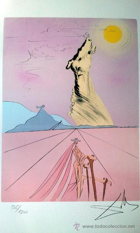Arte: DALI, S (1904-1989). BENJAMIN. NUMERADA. LIMITADA. - Foto 4