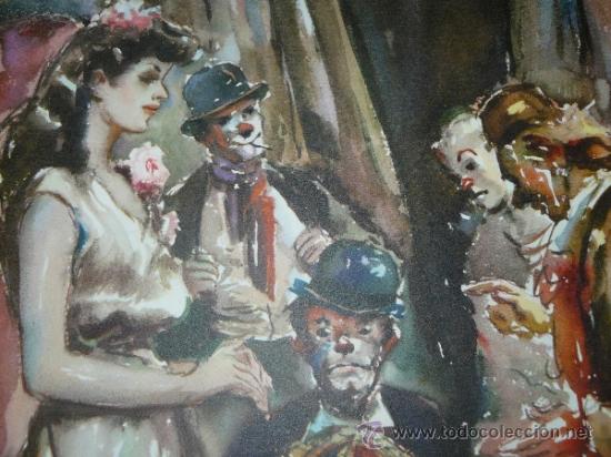 Arte: LITOGRAF&Iacute;A-PERA CLAPERA- CIRCO - Foto 2