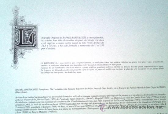 Arte: Litograf&iacute;a de Bartolozzi (Panteologia) 2004 - Foto 4