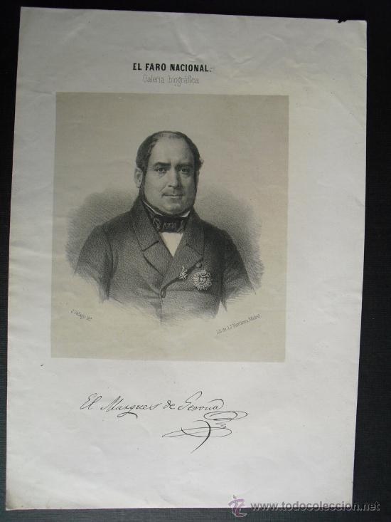 Arte: 1850  EL MARQUES DE GERONA