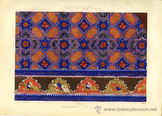 Arte: Toledo. Techo de la Sacrist&iacute;a de Sn Justo y Pastor, 1858.