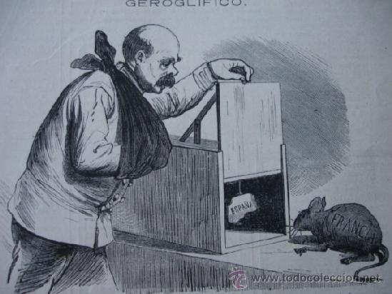 Arte: GEROGLIFICO 1874 - Foto 1