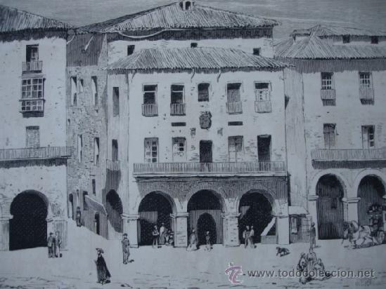 Arte: TORRE DE BILBAO LA VIEJA  1874 - Foto 1