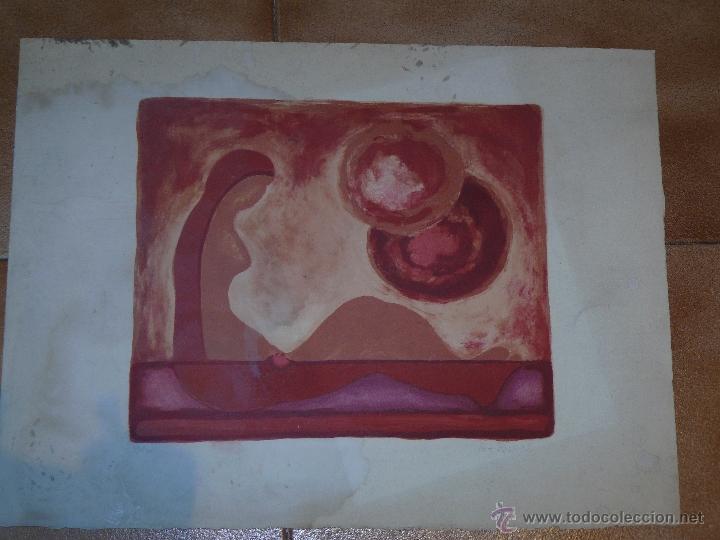 Arte: LITOGRAFIA - FDA. HELMAN - COMPOSICION ABSTRACTA - Foto 1