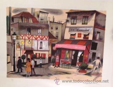 Arte: Litografia de AGUILAR MORE - Foto 1