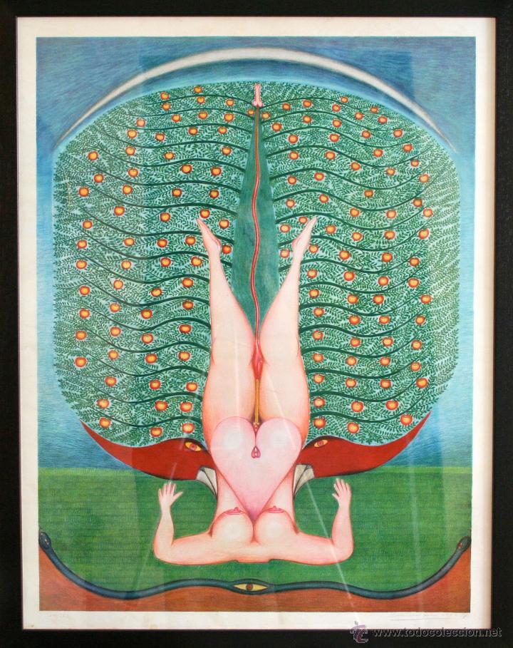 Arte: Litograf&iacute;a de Friedrich-Schr&ouml;der Sonnenstern. - Foto 1