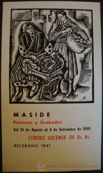 Arte: CARLOS MASIDE.. - Foto 1