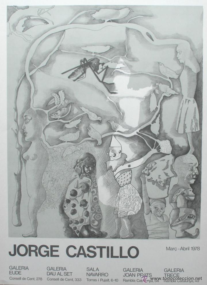 Arte: Jorge Castillo - Composici&oacute;n surrealista 1978 - Foto 1