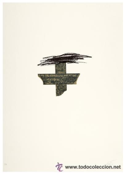 Arte: Antoni T&agrave;pies LLAMBREC MATERIAL (I) - Foto 1