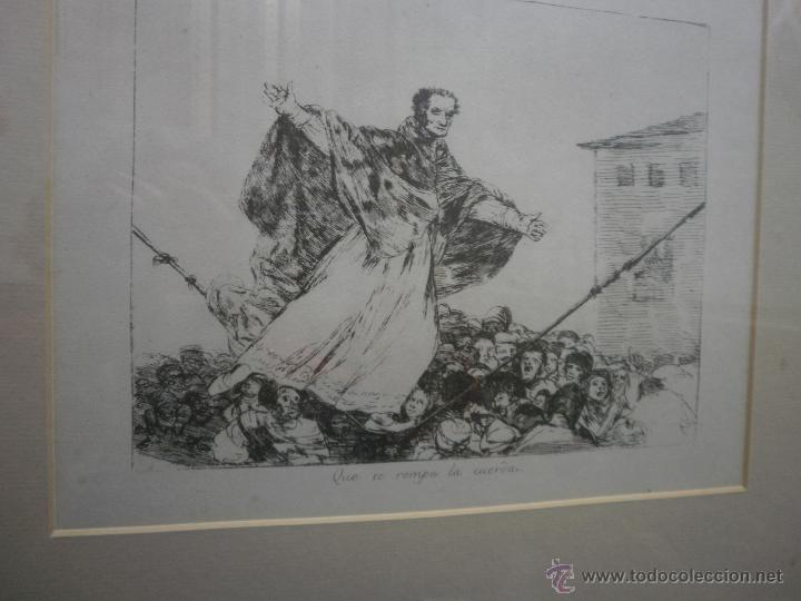 Arte: Litograf&iacute;a de Goya - Foto 1