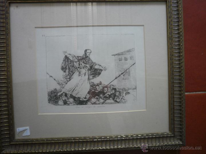 Arte: Litograf&iacute;a de Goya - Foto 2