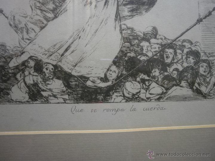 Arte: Litograf&iacute;a de Goya - Foto 3