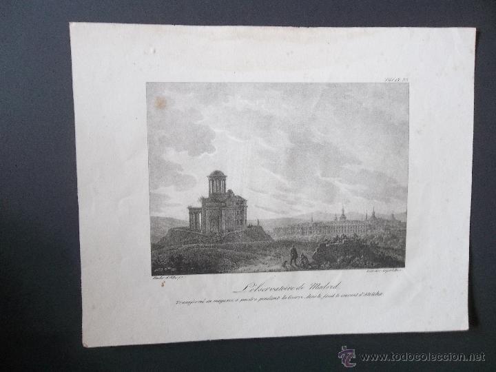 Art: L&acute;observatoire de Madrid, Transform&eacute; en magasin &aacute; poudre pendant la Guerre, dans le fond le couven