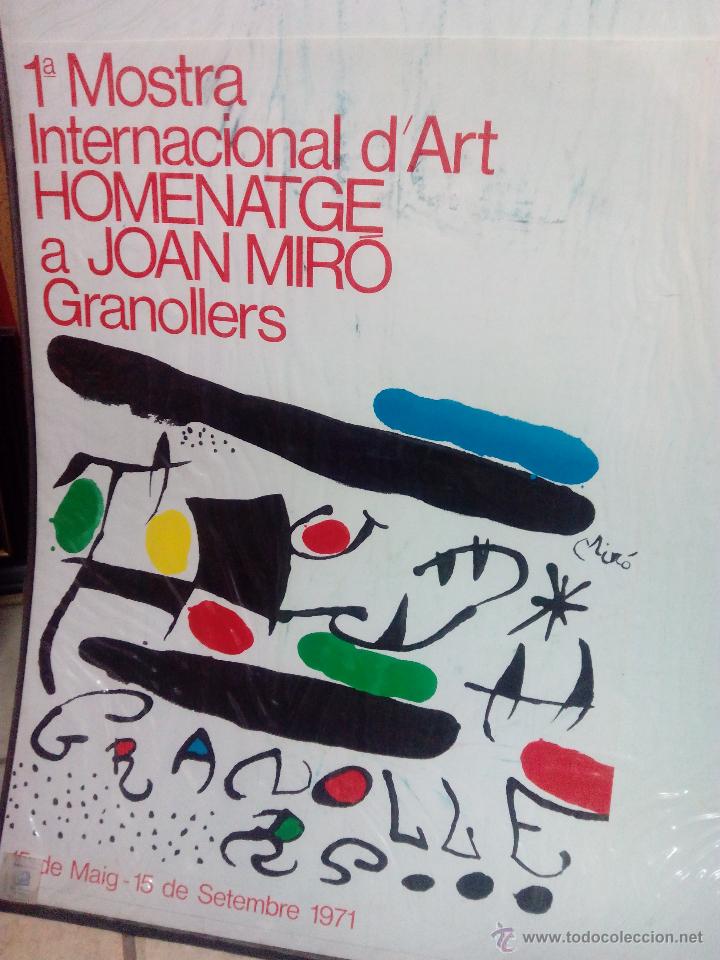 Arte: litograf&iacute;a joan miro - Foto 1