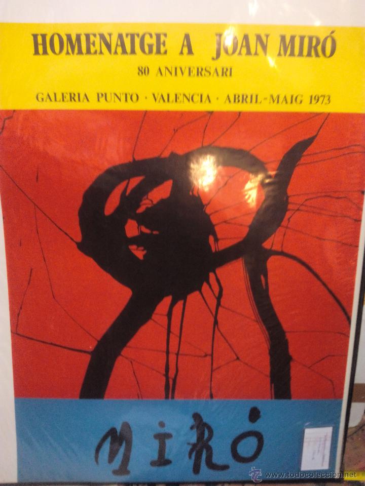Arte: litograf&iacute;a joan miro - Foto 1