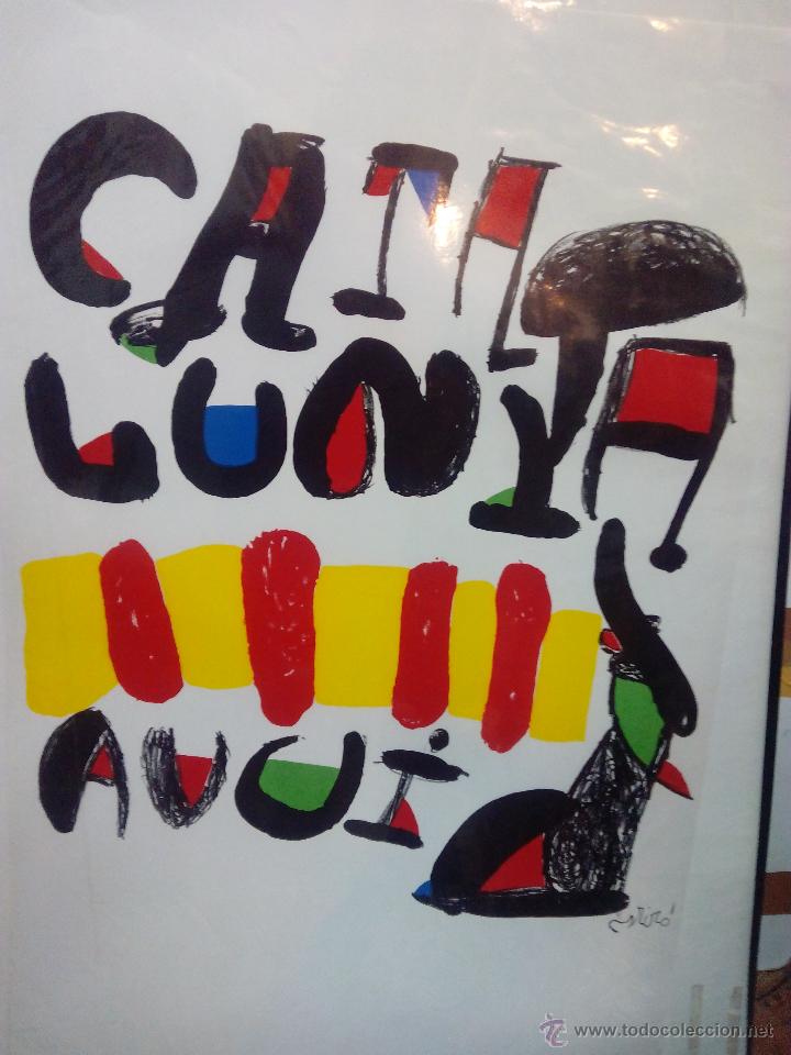 Arte: litograf&iacute;a joan miro - Foto 1