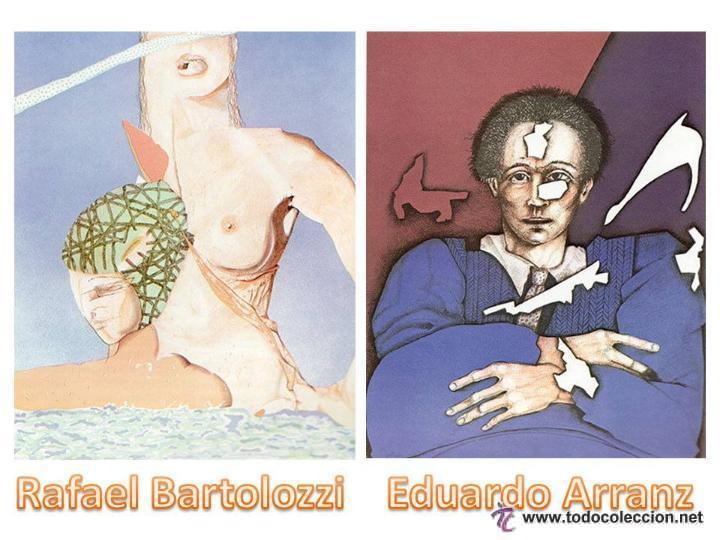 Arte: RAFAEL BARTOLOZZI Y EDUARDO ARRANZ - 2 LITOGRAFIAS - Foto 1