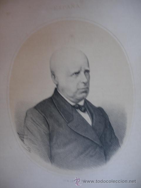 Arte: PACUAL MADOZ.PAMPLONA. 1867.FOLIO.SE ACOMPA&Ntilde;A UNA PEQUE&Ntilde;A BIOGRAFIA DEL PERSONAJE