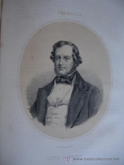 Arte: CONDE DE BEUST 1867.FOLIO.ACOMPA&Ntilde;A UNA PEQUE&Ntilde;A BIOGRAFIA