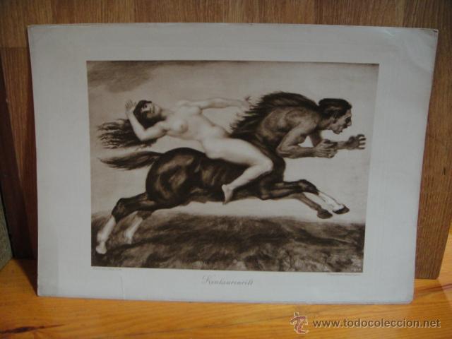 Arte: LITOGRAFIA - KENTAURENRIH