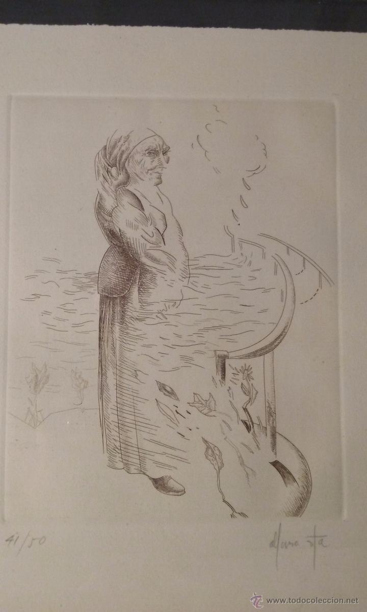 Arte: Detalle litografia - Foto 2