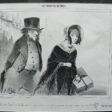 Arte: LES GRISETTES DE PARIS. AH MON DIEU LE VILAIN HOMME!... JULES PLATIER. 1841.