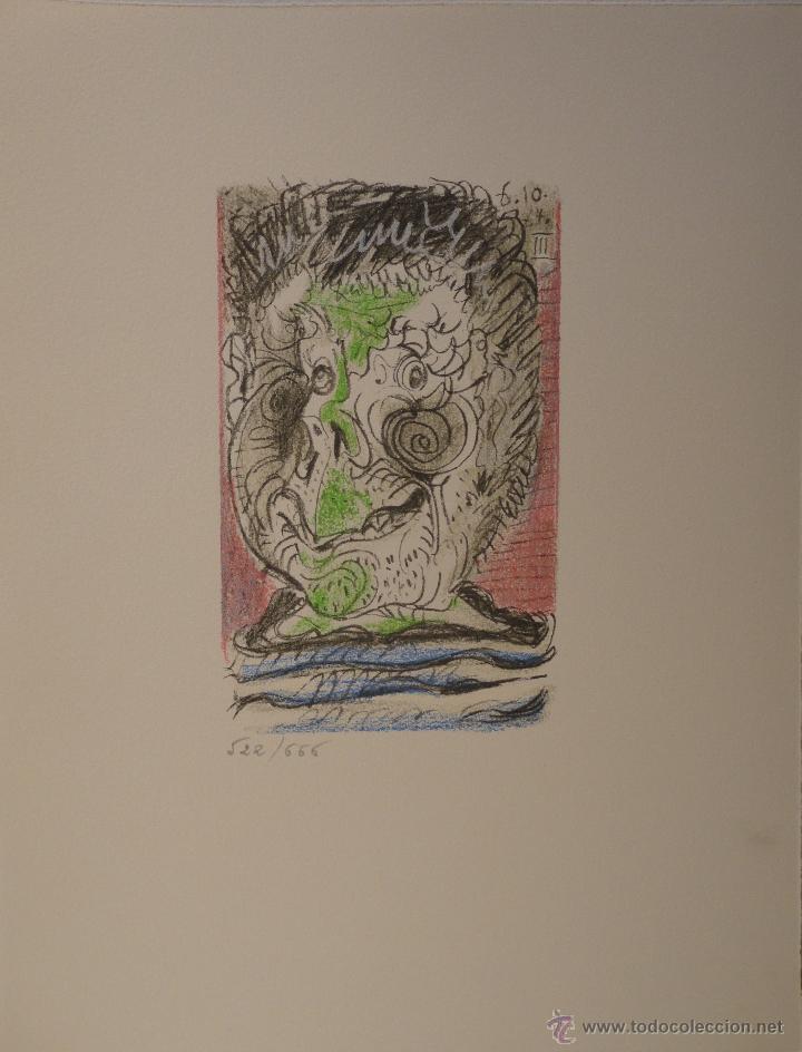 Arte: Litograf&iacute;a de Picasso - Foto 1