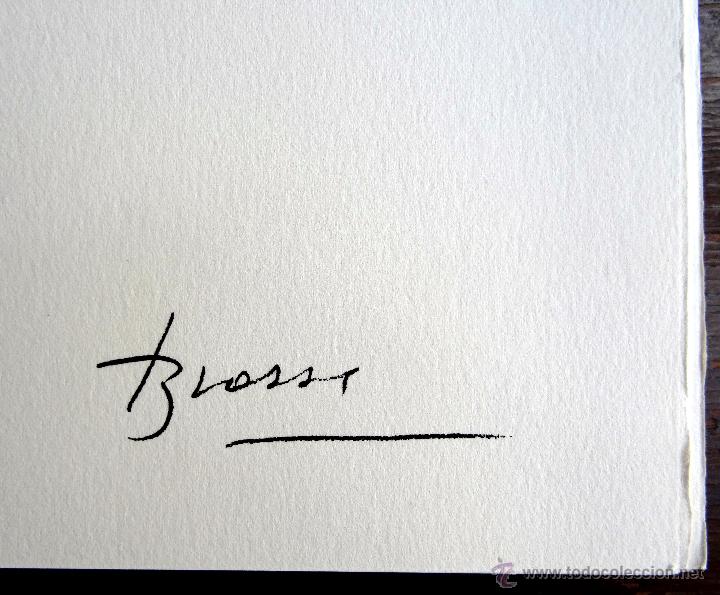 Arte: Joan Brossa - Mosques 1982 (Serigraf&iacute;a facs&iacute;mil) - Foto 3