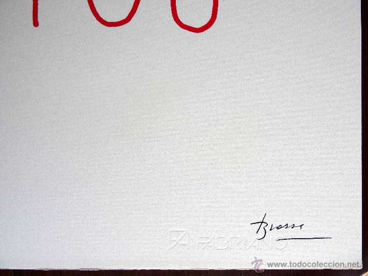 Arte: Joan Brossa - aeiou (Serigraf&iacute;a facs&iacute;mil) - Foto 2