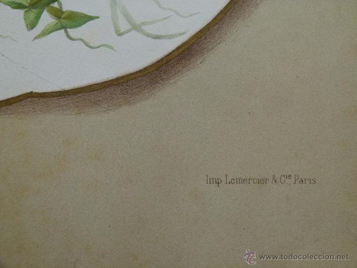 Arte: litografia 1920 Lemercier Paris - Foto 4