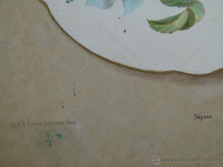 Arte: litografia 1920 Lemercier Paris - Foto 3