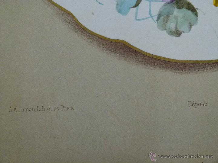 Arte: litografia 1920 Lemercier Paris - Foto 3