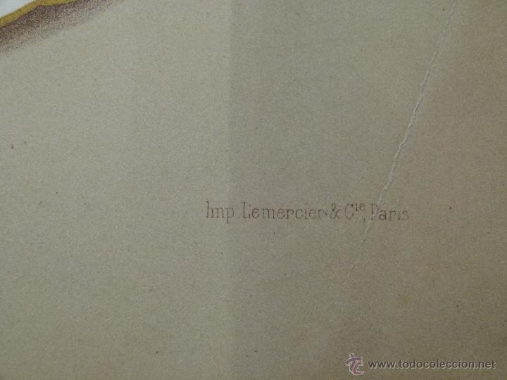 Arte: litografia 1920 Lemercier Paris - Foto 4