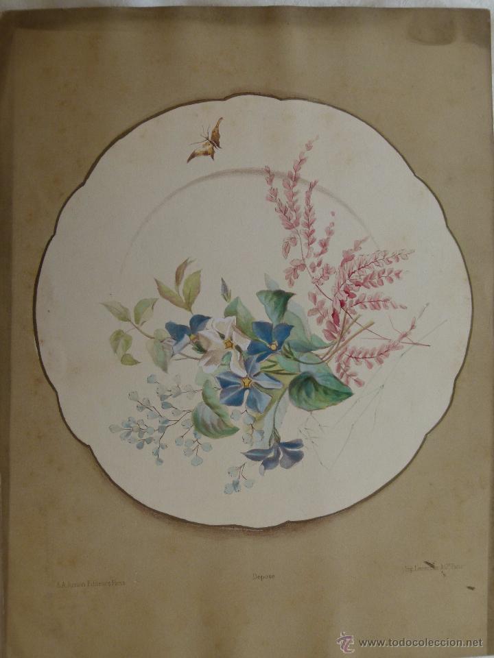 Arte: litografia 1920 Lemercier Paris - Foto 1