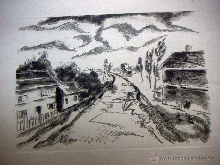 Arte: Litografia firmada a identificar 1968 - Foto 1