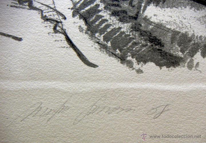 Arte: Litografia firmada a identificar 1968 - Foto 4
