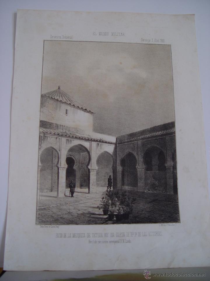 Art: &laquo;Patio de la mezquita de Tetuan hoy dia iglesia de N&ordf; Sra. De las Victorias&raquo;
