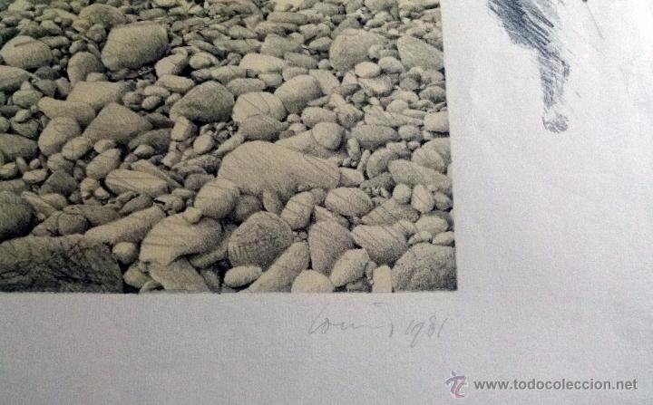 Arte: Litografia firmada Louis 1981 - Foto 5