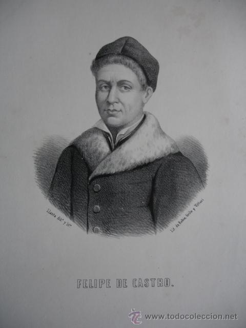 Arte: FELIPE DE CASTRO ,NOYA A&Ntilde;O 1867.FOLIO - Foto 1